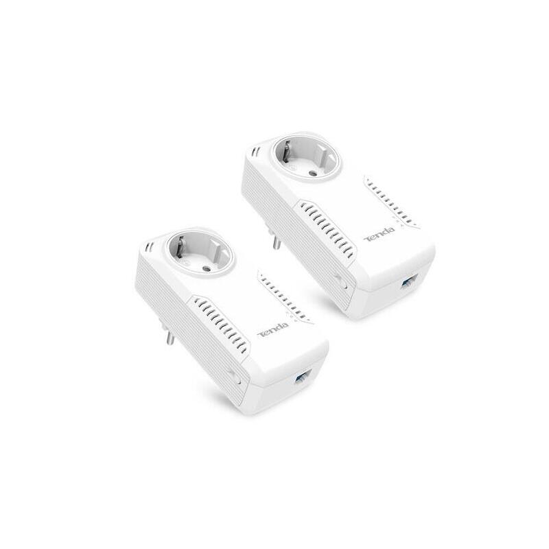 Tenda Kit 2 Unid Av1000 Powerline Plc Gigabit.1 Puerto Gigabit. Enchufe Ac P1001p Kit
