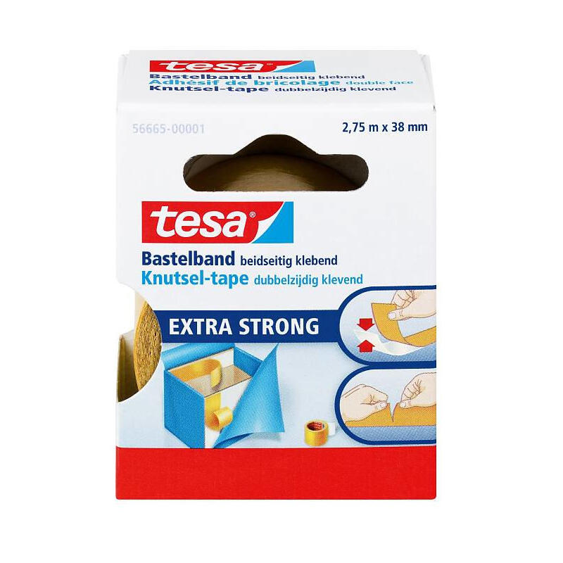 Tesa 56665-00001 Cinta Adhesiva Para Manualidades 2,75 M