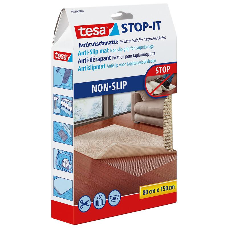 Tesa Anti-Rutschmatte Mop-It 1.5mx800mm Para Teppiche Läufer