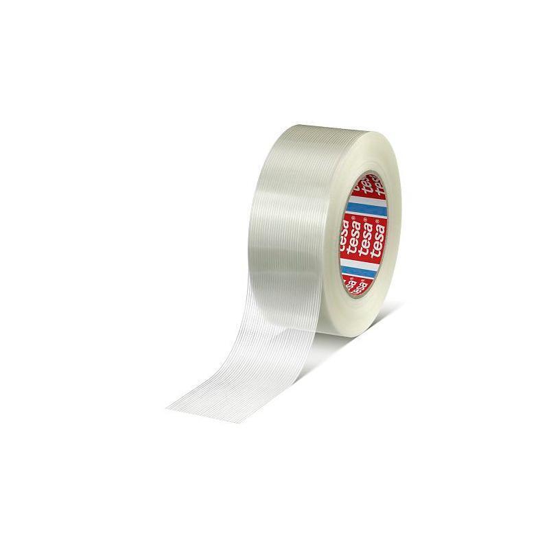Tesa Cinta Adhesiva Profesional Rollo 45mx48mm Fibra De Vídrio Blanco