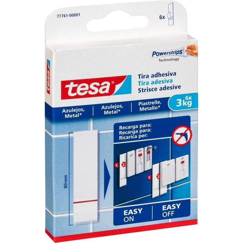 Tesa Klebestreifen 3kg 77761 Für Fliesen & Metall