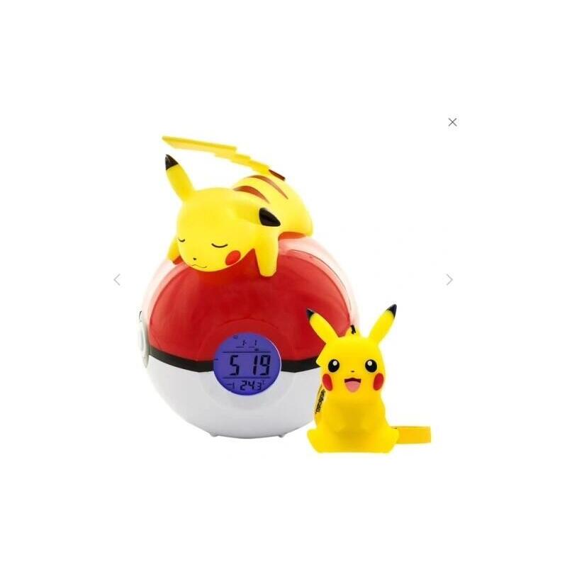 Tf Pokemon Light-Up Alarm Clock & Pikachu 9cm