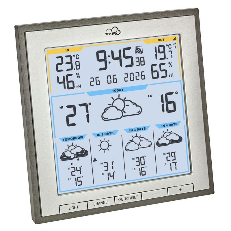 Tfa Tfa.Me 35.8105.10   Id-08 Wlan Funk-Wetterstation     Grau