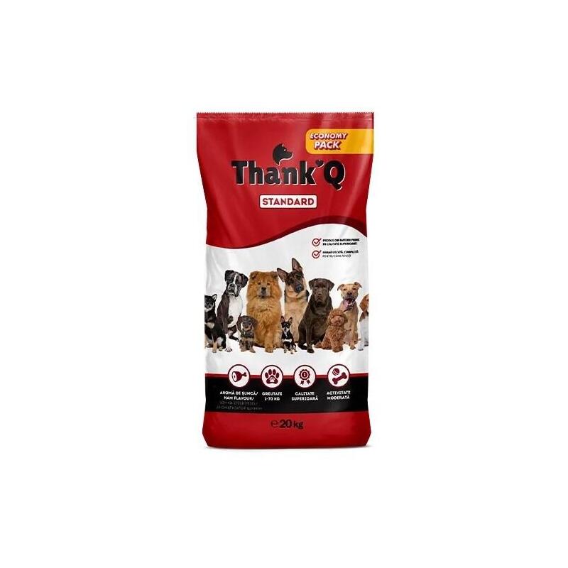 Thank'Q Standard Smak Szynka Karma Para Perro 20kg