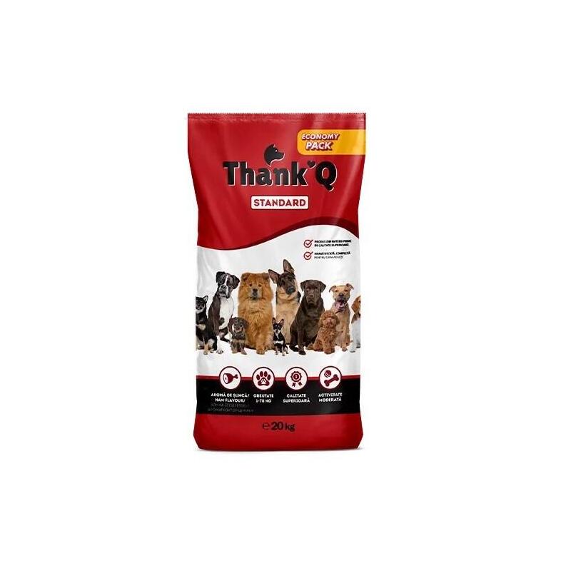 Thank'Q Standard Smak Wolowiny Karma Para Perro 20kg