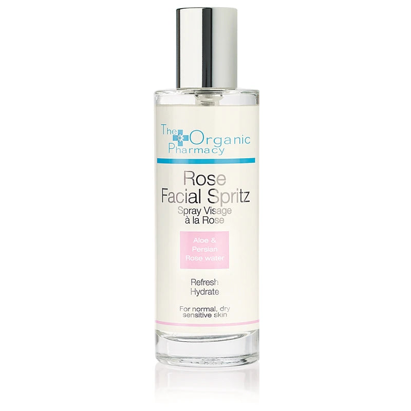 The Organic Pharmacy_rose Facial Spritz Nawilzajacy,Lagodzacy Zaczerwienienia Toner Do Twarzy 100ml
