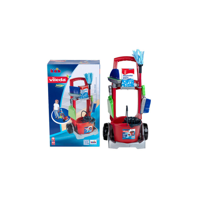 Theo Klein Vileda - Limpieza Del Automóvil, Aparato Para El Hogar De Niños 4009847068750.0