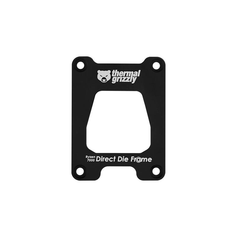 Termal Grizzly Amd Ryzen 7000 V2 Dirigir El Marco, Sujetar/Ensamblaje Negro, Para Amd Am5 Tg-Ddf-R7000-V2
