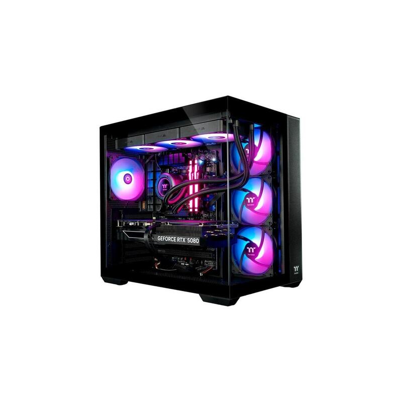 Thermaltake Ftw Rtx 5080 Black, Pc Gaming Negro/Transparente, Windows 11 Home Pc-000081-De