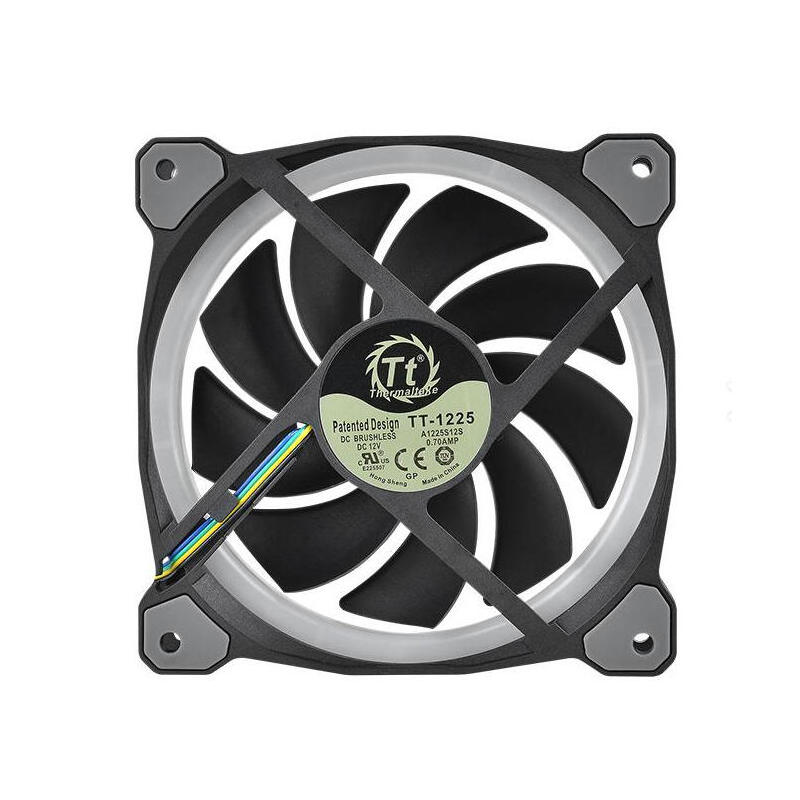 Thermaltake Riing Plus 12 Rgb Premium Edition Pack 3 Ventiladores 120mm