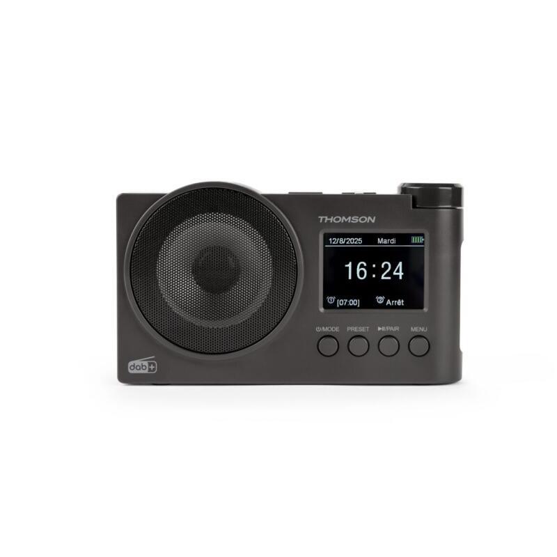 Thomson Radio Fm Dab+ Con Altavoz Bluetooth - 30 Memorias Dab+ Y 30 Memorias Fm - Actualizacion Automatica De Emisoras
