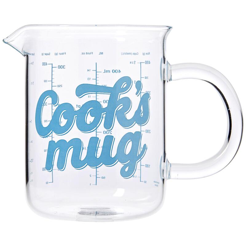 Thumbsup! Taza "Cooks" Messbecher 500ml Transparent