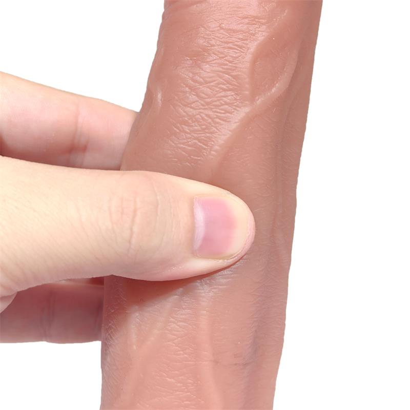 Tiberio Dildo Realista Turbo Shaking Con Thrusting, Rotación 360º Y Control Remoto Silicona Líquida