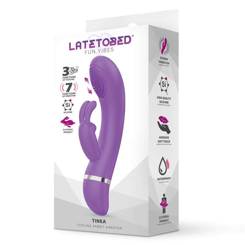 Vibrador  Tinka Con Movimiento Tickling