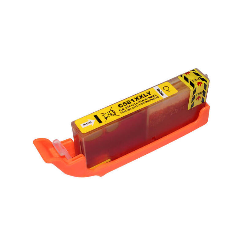 Tinta Compatible Canon Cli 581 Y Xxl Amarillo 1997c001/2105c001/2051c001