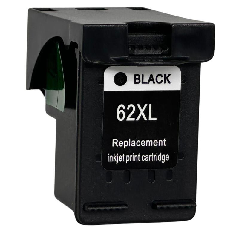 Tinta Compatible Hp 62xl Negro Remanufacturada C2p05ae