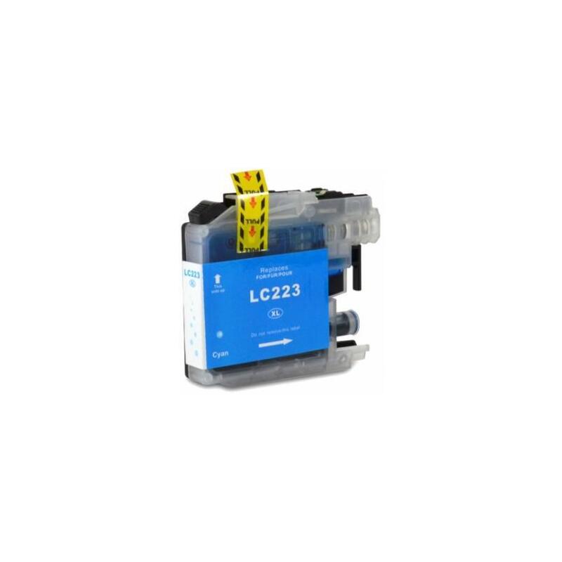 Tinta Compatible Para Brother Lc223 Cyan Lc223c/Lc221c