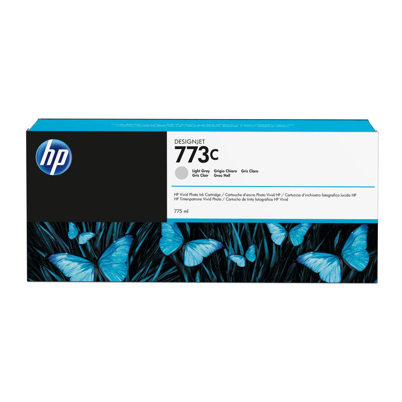 Tinta Hp 773c Gris Light 775-Ml C1q44a