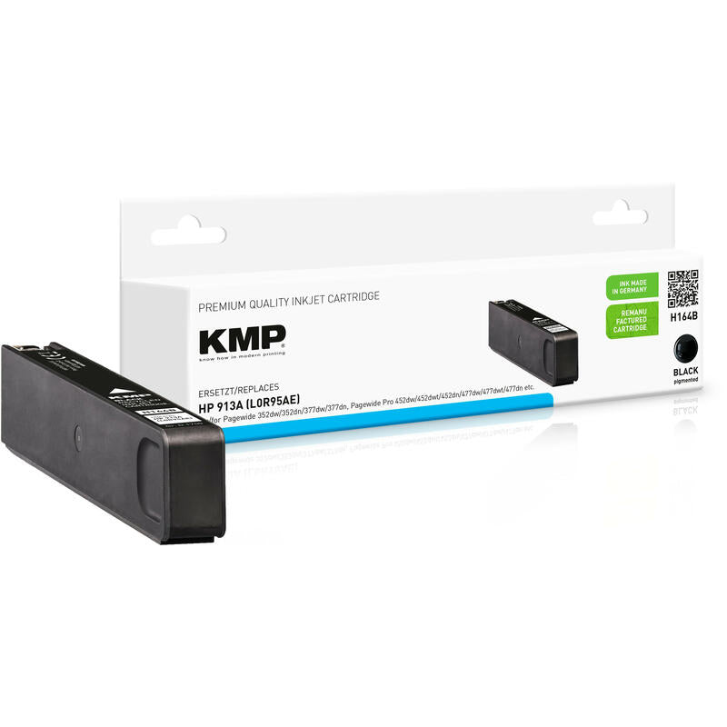Tinta Kmp Hp 913a L0r95ae Negro 3500 S. H164b Refilled