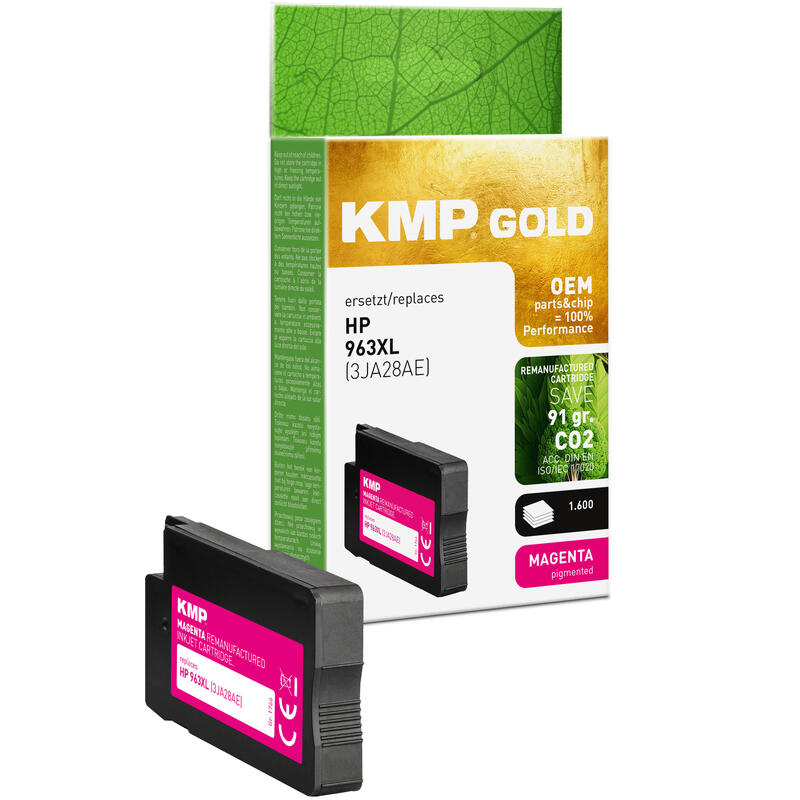 Tinta Kmp Hp 963xl 3ja28ae Magenta 2000 S. Remanufactured