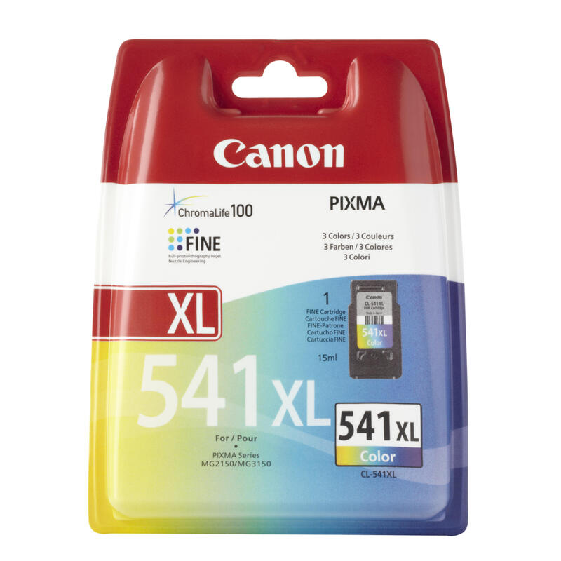 Tinta Original Canon Cl-541xl Alta Capacidad Tricolor