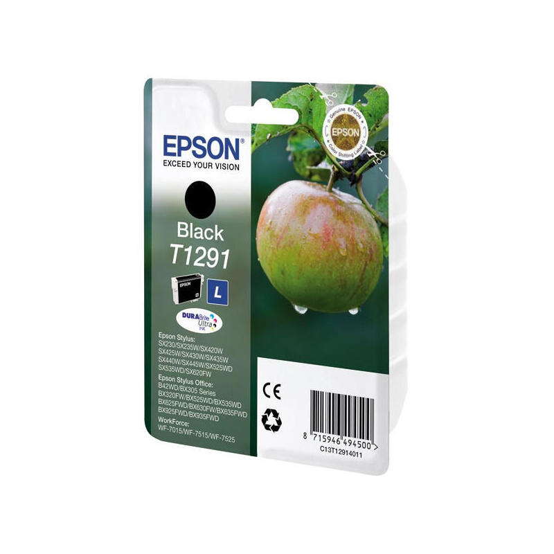 Tinta Original Epson Stylus Bx305-320-Sx420-525 Negr
