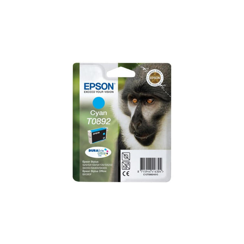 Tinta Original Epson  T0892 Cyan