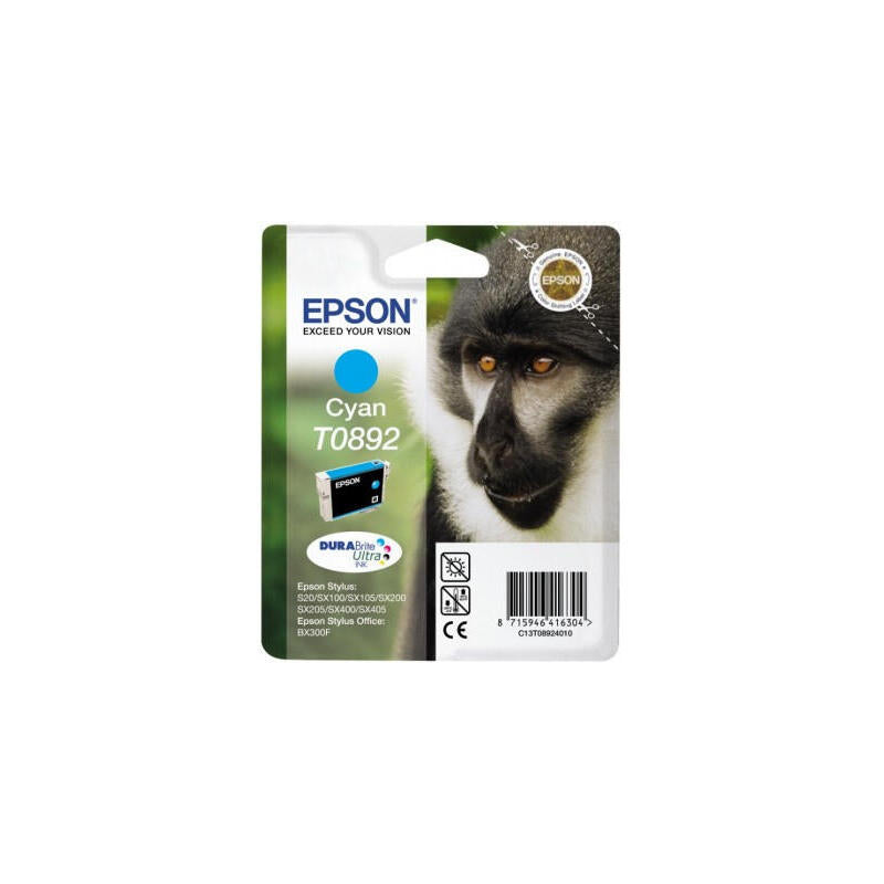 Tinta Original Epson  T0892 Cyan