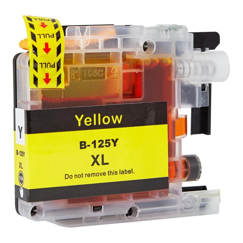 Tinta Para Brother Lc125xly Amarillo 15 Ml Bulk