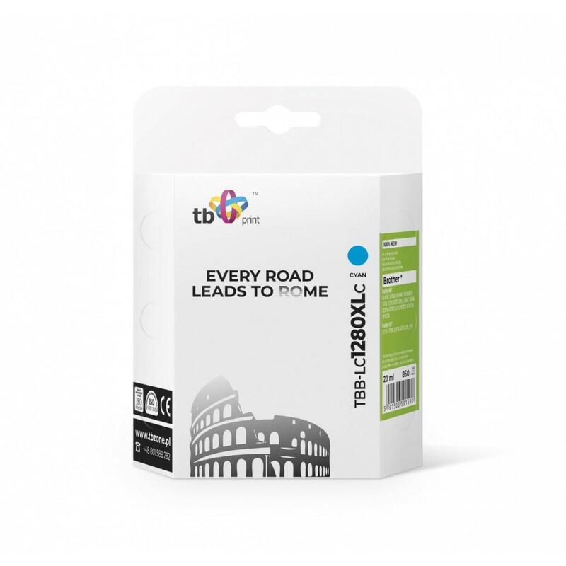 Tinta Para Brother Lc1280xl Tbb-Lc1280xlc Cy