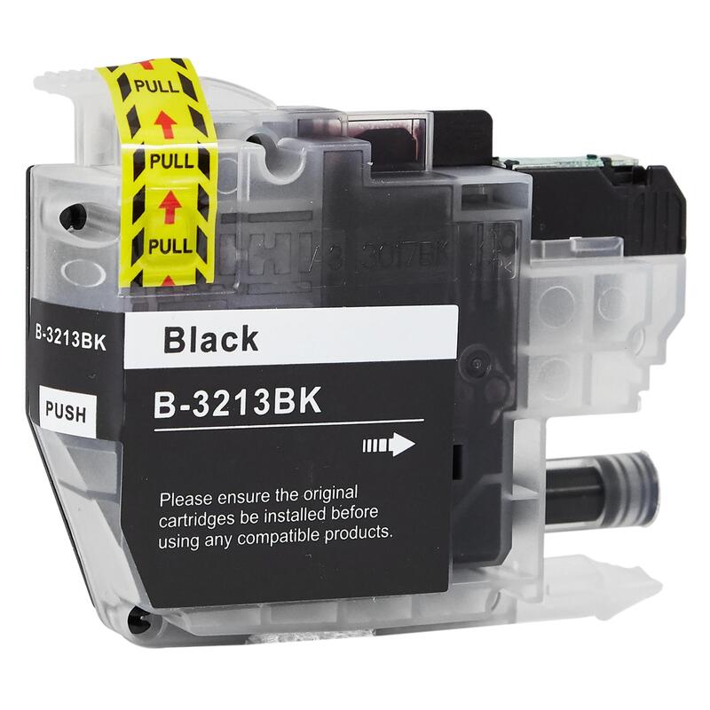 Tinta Para Brother Lc3213bk Negro 11 Ml Bulk