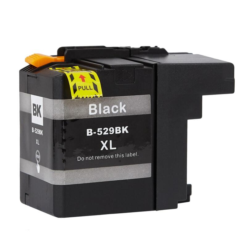 Tinta Para Brother Lc529xlbk Negro 50 Ml Bulk