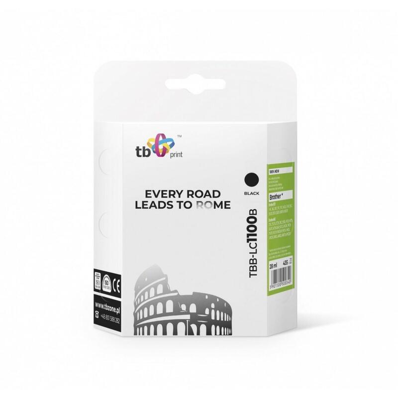 Tinta Para Brother Lc980/1100 Tbb-Lc1100b Bk 100 Nuevo