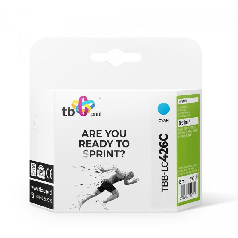 Tinta Para Brother Mfc-J4540dw Tbb-Lc426c 100 Nuevo Cyan