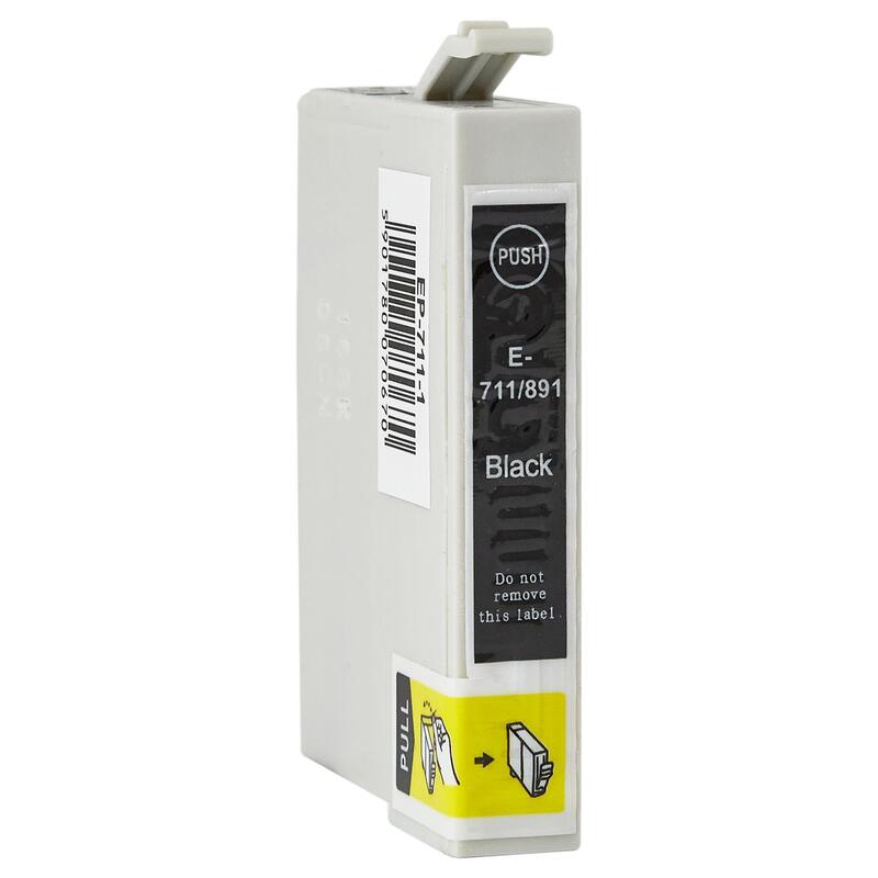 Tinta Para Epson C13t07114011 / T0711 Negro 15 Ml Bulk