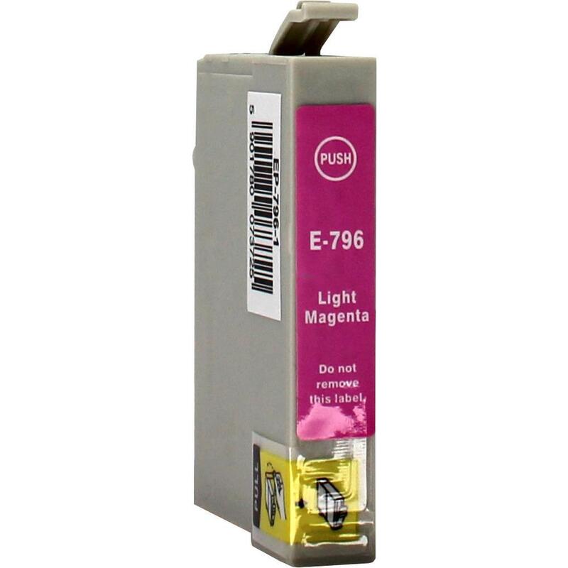 Tinta Para Epson C13t07964010 / T0796 Light Magenta 18 Ml Bulk