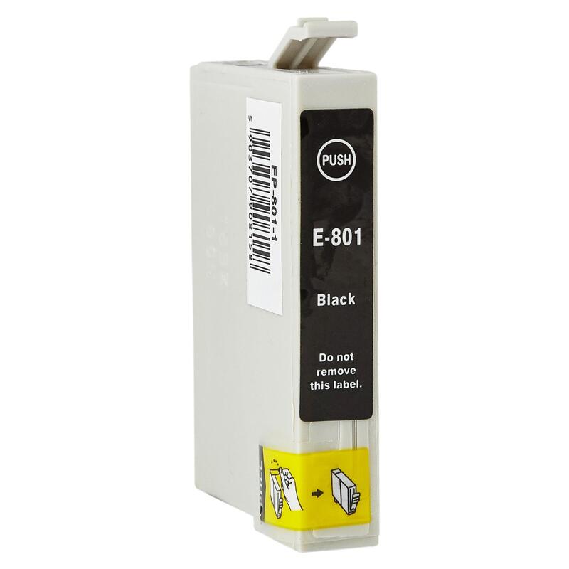 Tinta Para Epson C13t08014010 / T0801 Negro 15 Ml Bulk