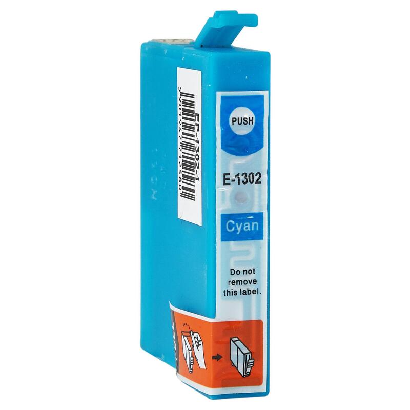 Tinta Para Epson C13t13024010 / T1302 Cyan 18 Ml Bulk