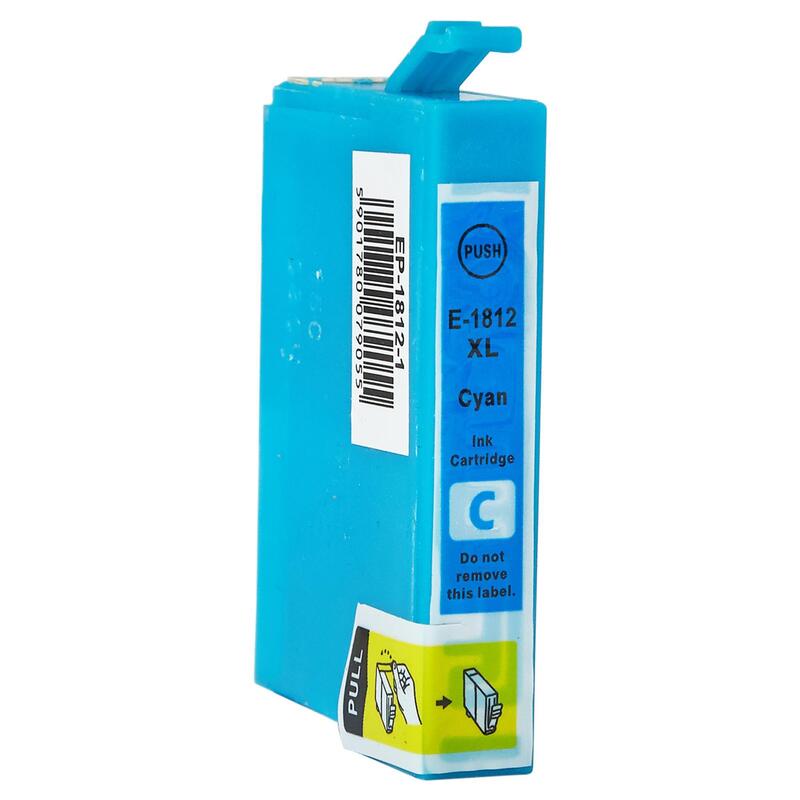 Tinta Para Epson C13t18024010 / T1802 / T1812 Cyan 15 Ml Bulk