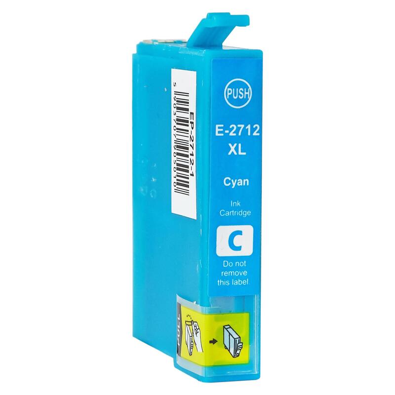 Tinta Para Epson C13t27124010 / T2712 Cyan 15 Ml Bulk