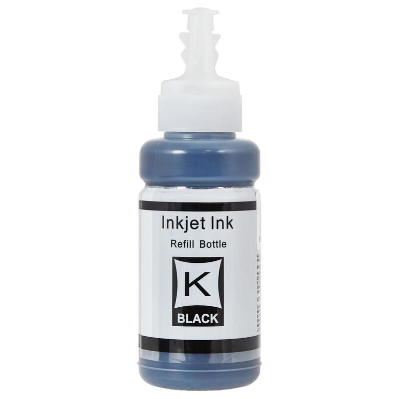 Tinta Para Epson C13t66414a / T6641 Negro 70 Ml Bulk