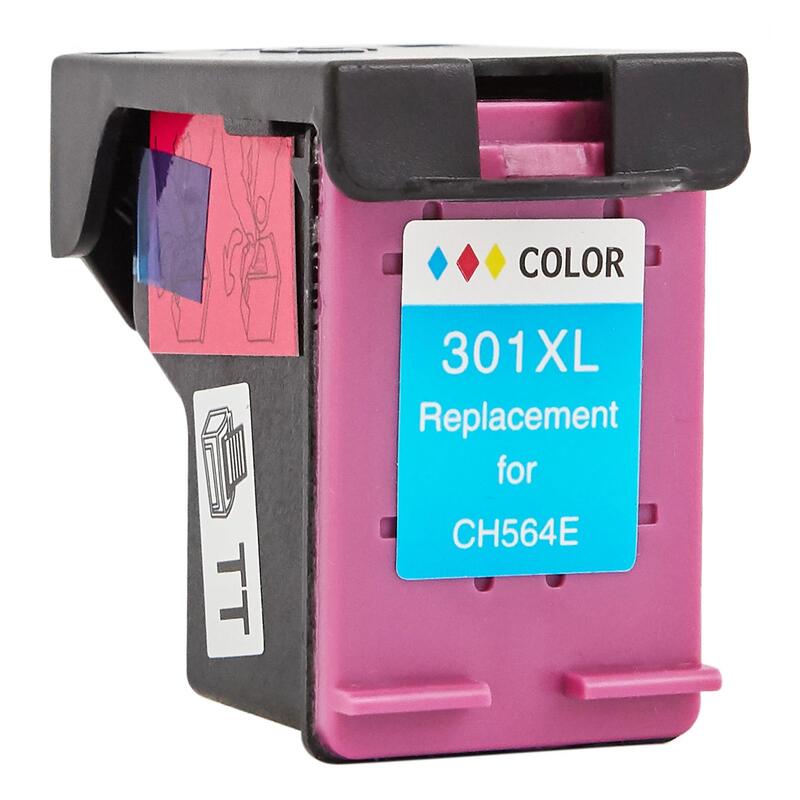 Tinta Para Hp Ch564ee / 301xl Rem. Multicolor 18 Ml Bulk Show Ink Level
