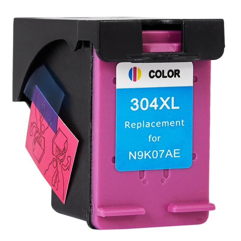Tinta Para Hp N9k07ae / 304xl Rem. Multicolor 18 Ml Bulk Show Ink Level