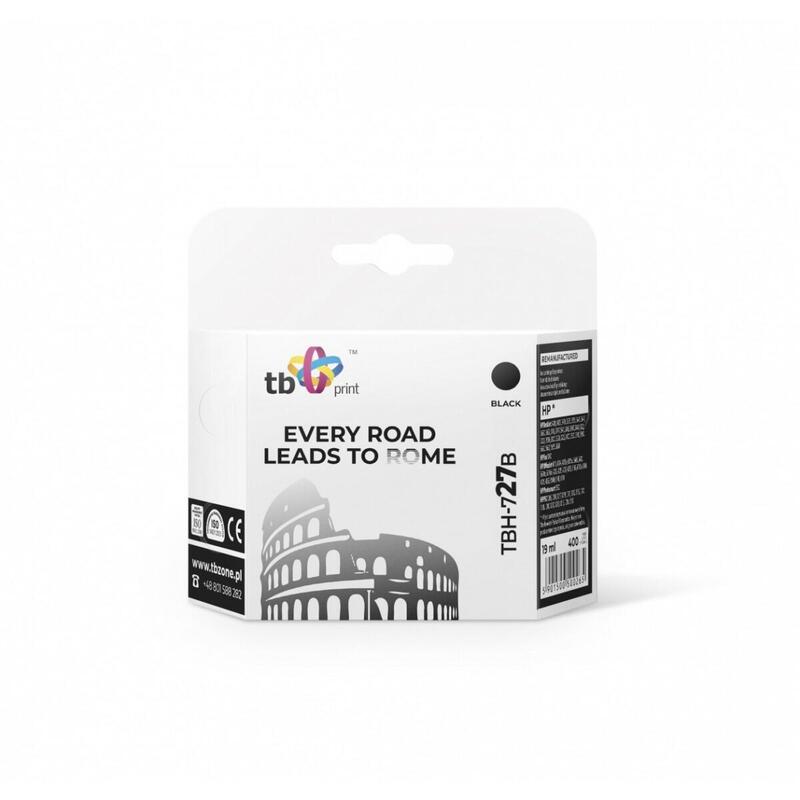 Tinta Para Hp Nr 27 - C8727a Tbh-727b Bk Ref.