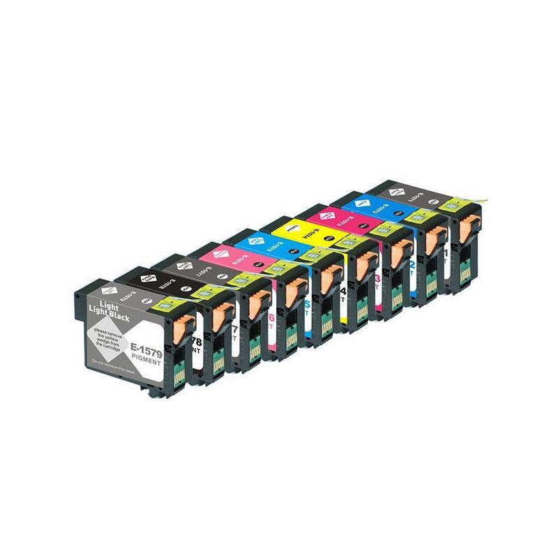 Tinta Pigmentada Generico Para Epson T1579 Negro Light Light  C13t15794010