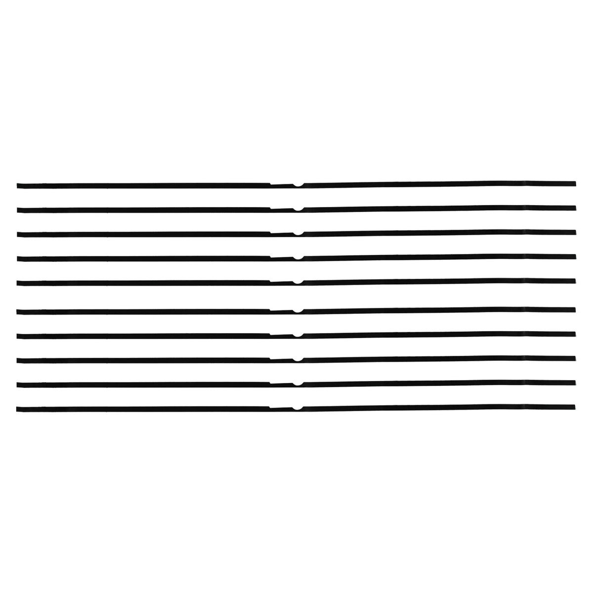 Tiras Adhesivas Para Pantalla De Portátil Dell Hp Lenovo Acer Xiaomi Asus Huawei 13.3" 14" 15.6" 330Mmx5Mm | 10 Uds