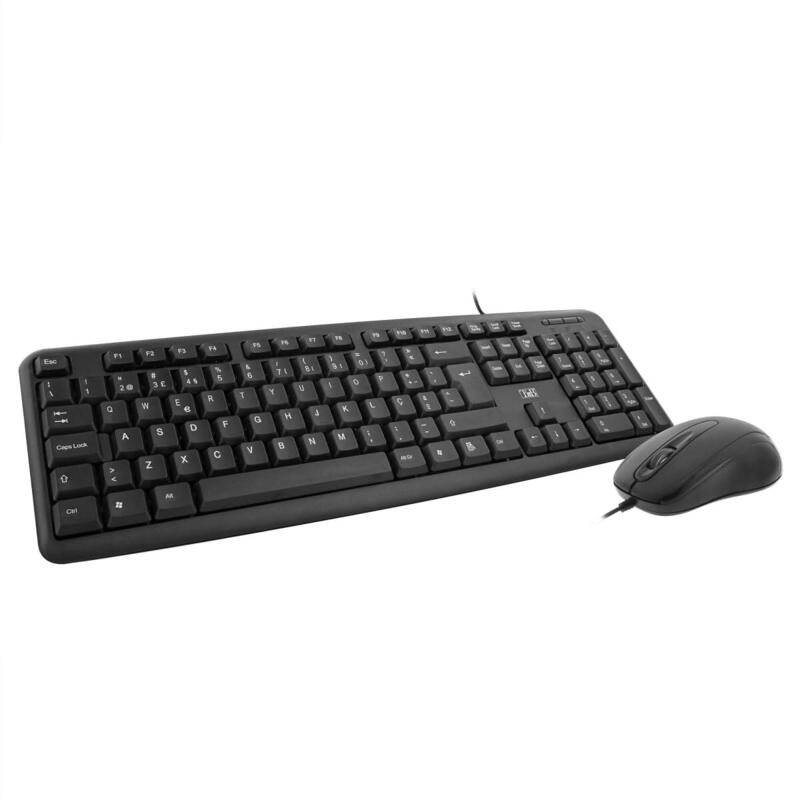Tnb Bridge - Pack Teclado + Raton Portugues Wired