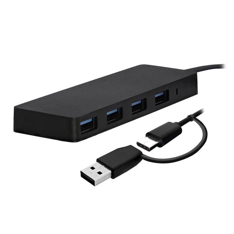 Tnb Hub 4-Port Usb 3.0  60 Cm Cable - Black