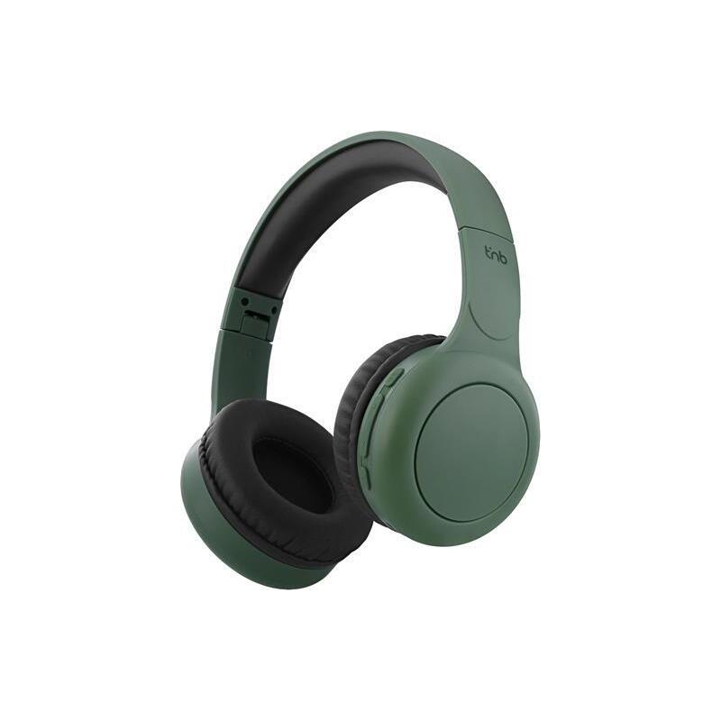 Tnb Tonality - Auriculares Supraaurales On-Ear Bluetooth Headphones - Sage Green & Black Cassis