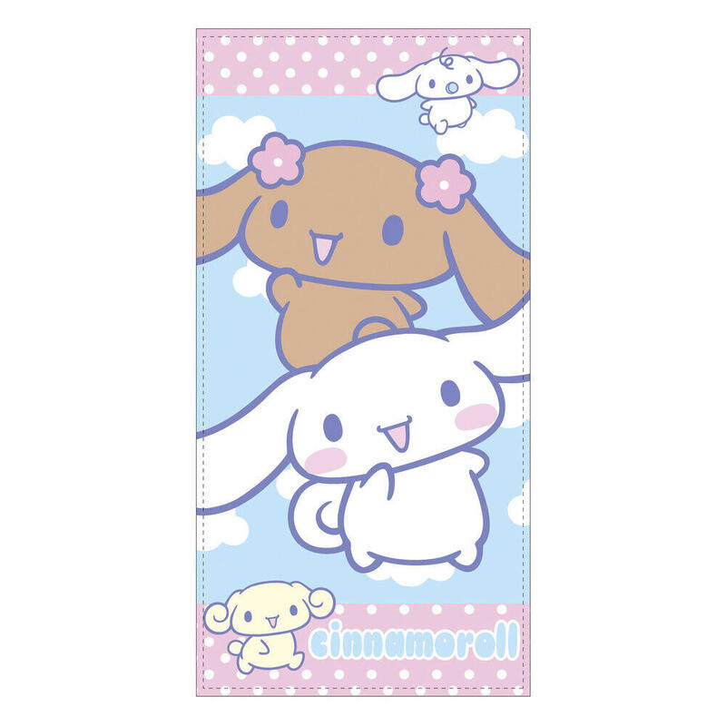 Toalla Cinnamoroll Hello Kitty Microfibra